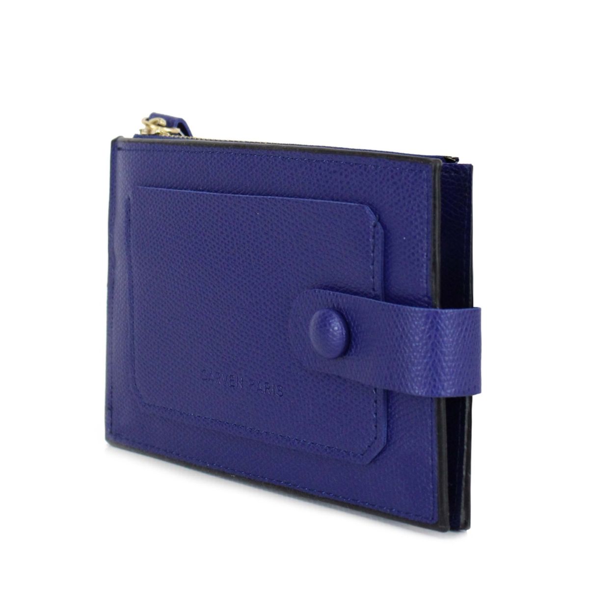 CARVEN - Billetera de mujer Eva azul Carven Paris