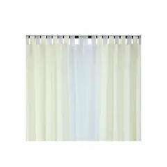 CHANTILLY - Cortina jacquard 10 pcs capital 145x220 - crudo