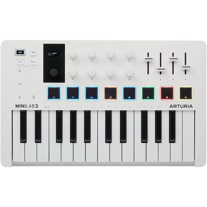 ARTURIA - Controlador MIDI Arturia Minilab 3 - Blanco