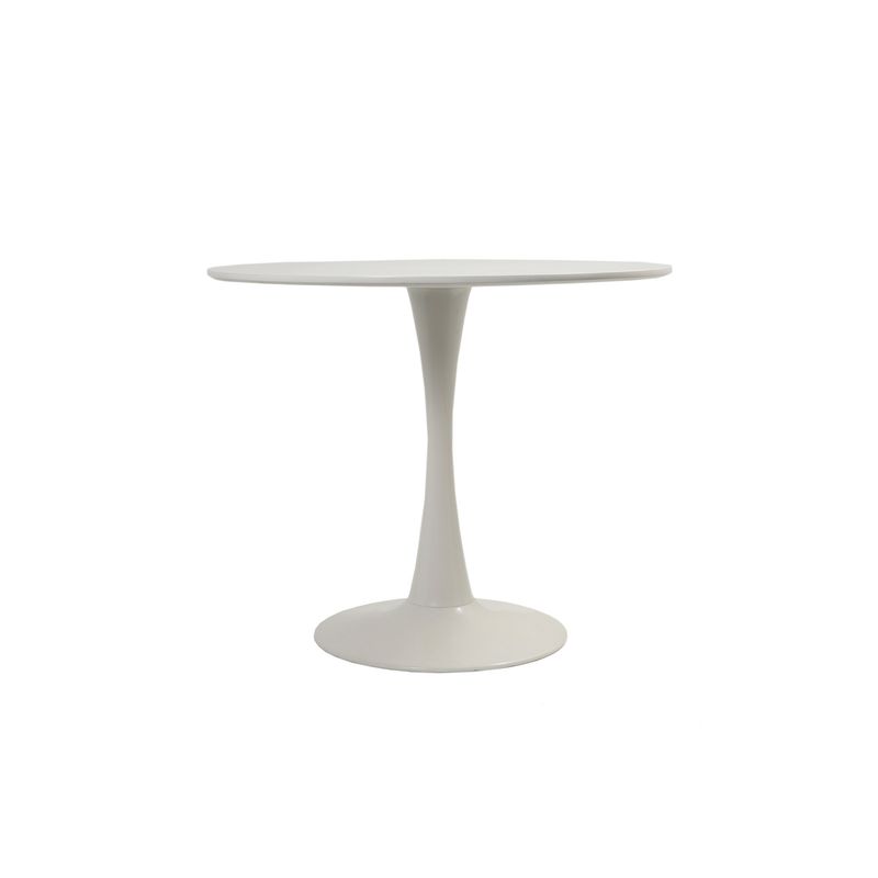 DE PIES A CABEZA - Mesa Tulip Redonda 90 Cms Blanca DE PIES A CABEZA