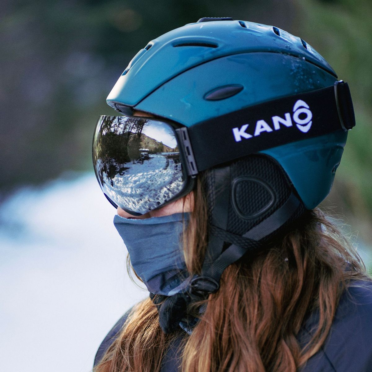 KANO - Casco ABS de Ski Snowboard Patrol Kano Talla XL..