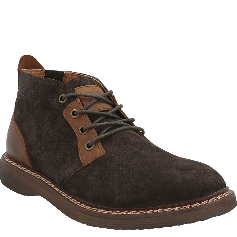 HUSH PUPPIES - Botin Cuero Hombre Nebula Marrón HUSH PUPPIES