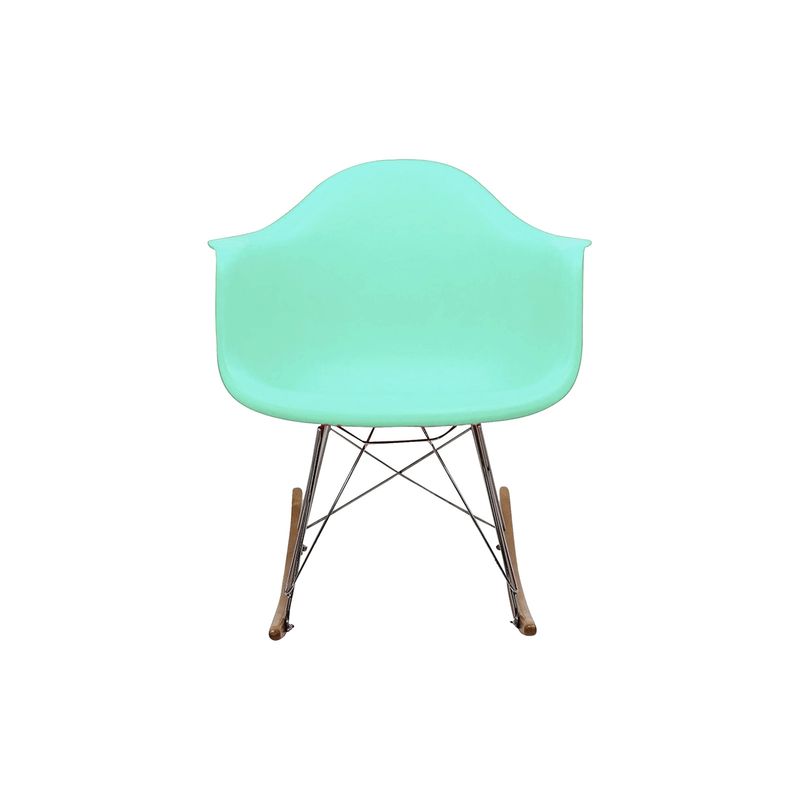DE PIES A CABEZA - Silla Mecedora Eames Rocking Menta DE PIES A CABEZA