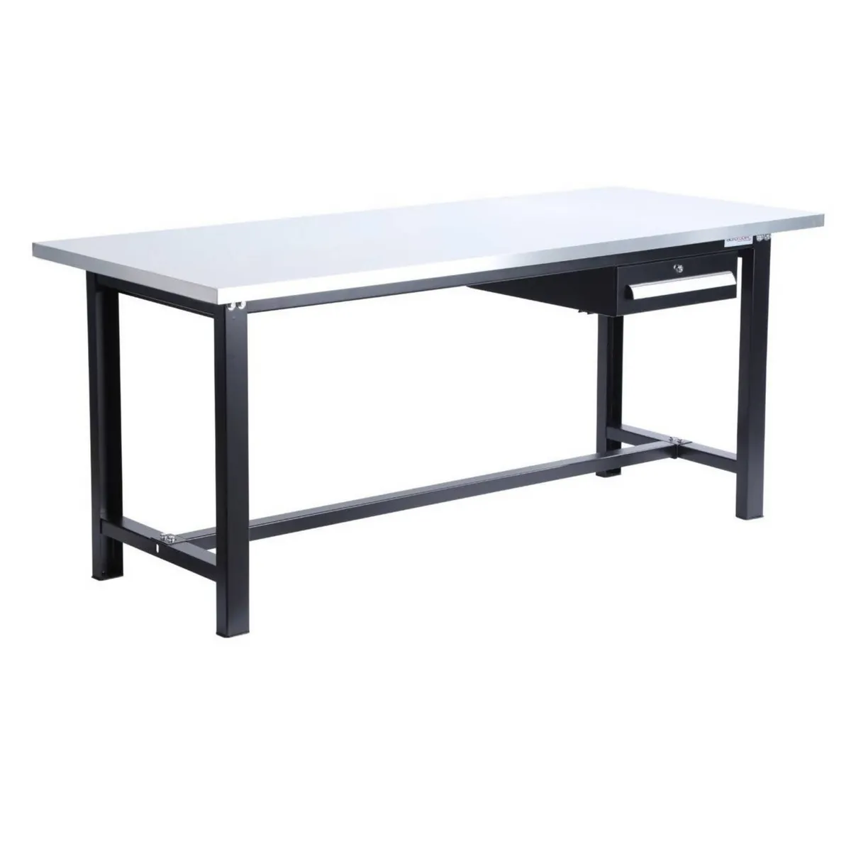 AUTORODEC - Mesón de trabajo 180x75x78cm cubierta acero inoxidable