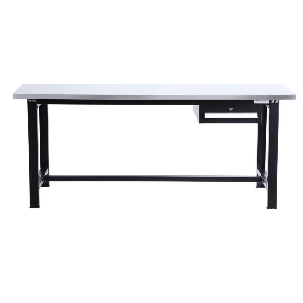 AUTORODEC - Mesón de trabajo 180x75x78cm cubierta acero inoxidable