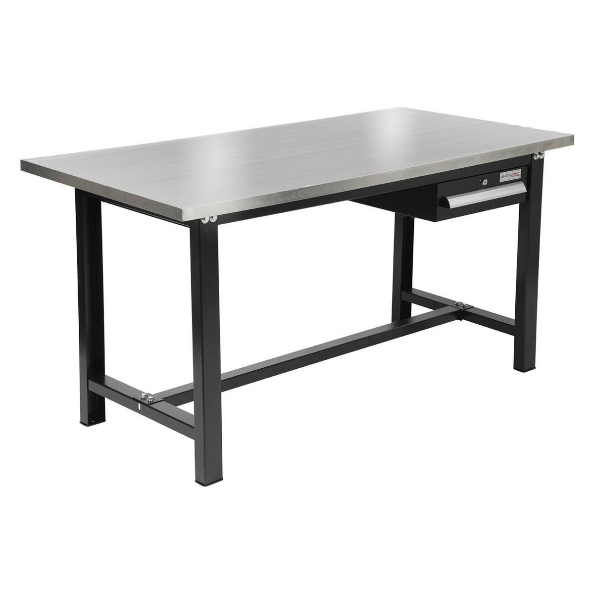 AUTORODEC - Mesón de trabajo 150x75x78cm acero inoxidable