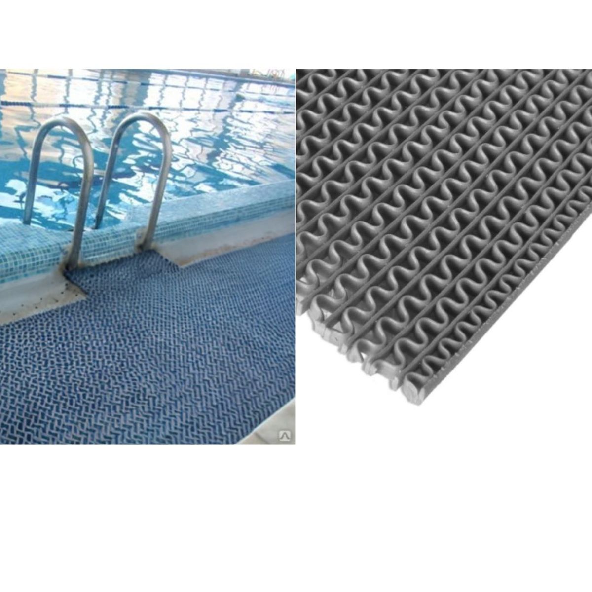 LORENZINI - Piso PVC Wet Rollo Gris 8mm