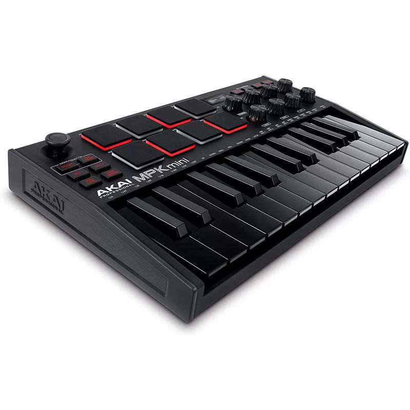 AKAI PROFESSIONAL - Controlador MIDI Akai MPK Mini MKIII - Black Edition