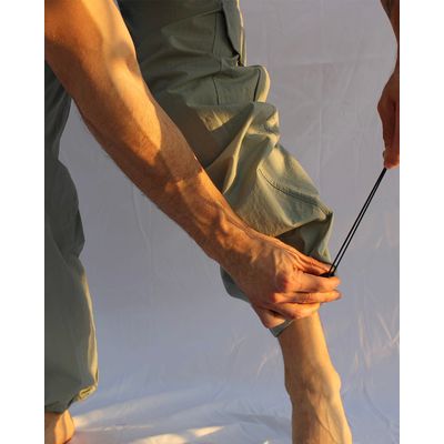 Imagen 2 del producto Pantalón Tipo Cargo Gris Claro