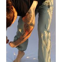 Pantalón Tipo Cargo Gris Claro