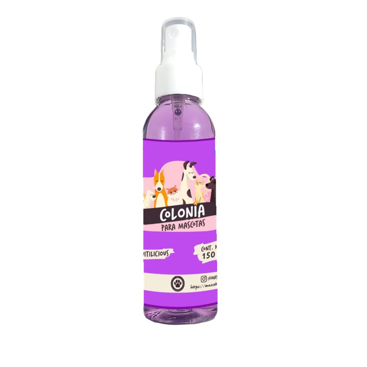 MASCOKITS - Kit Para Perro Shampoo Seco  Colonia Fruitilicious-Coco