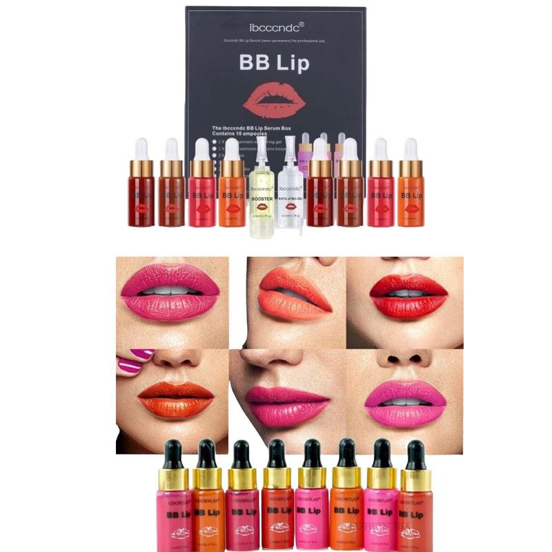 GENERICO - BB Lips Kit de Pigmentos de Labios para Dermapen…