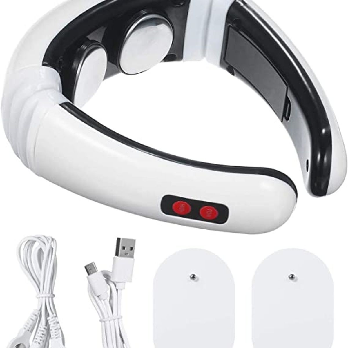 GENERICO - Electro Estimulador De Cuello Cervical Digital 2 Electrodos…