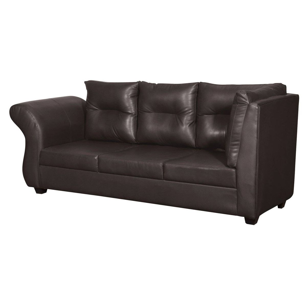 GENERICO - SOFA SECCIONAL EMMA PU CHOCOLATE