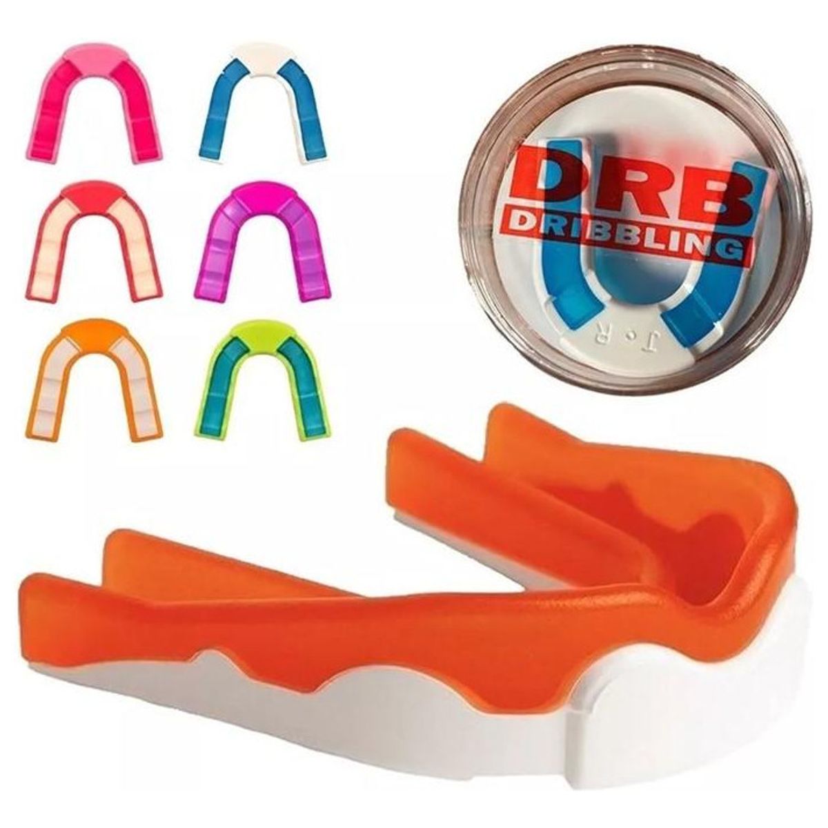 DRB - Protector Bucal Simple Bicolor Adulto Drb