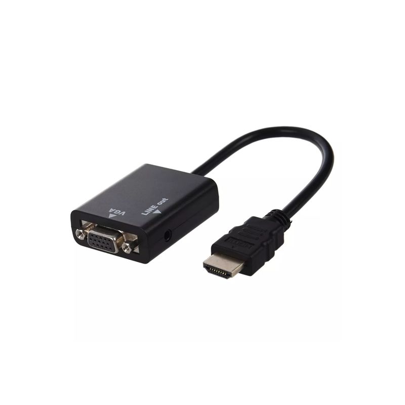 GENERICO - CABLE HDMI A VGA + AUDIO GAMEPRO