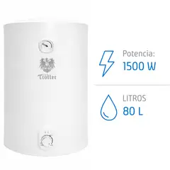 ALBIN TROTTER - Termo Eléctrico At-Wb 80 L 1,5Kw