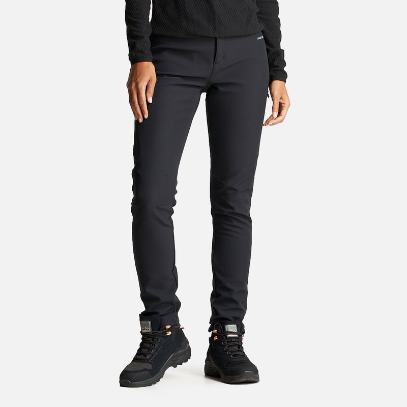 HAKA HONU - Pantalon Mujer Moke Negro Haka Honu