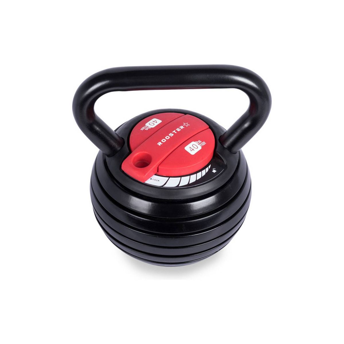 GENERICO - Kettlebell Pesa Rusa Ajustable 40Lb