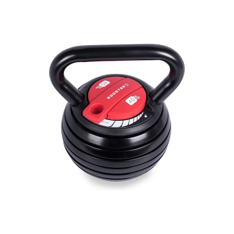 GENERICO - Kettlebell Pesa Rusa Ajustable 40Lb