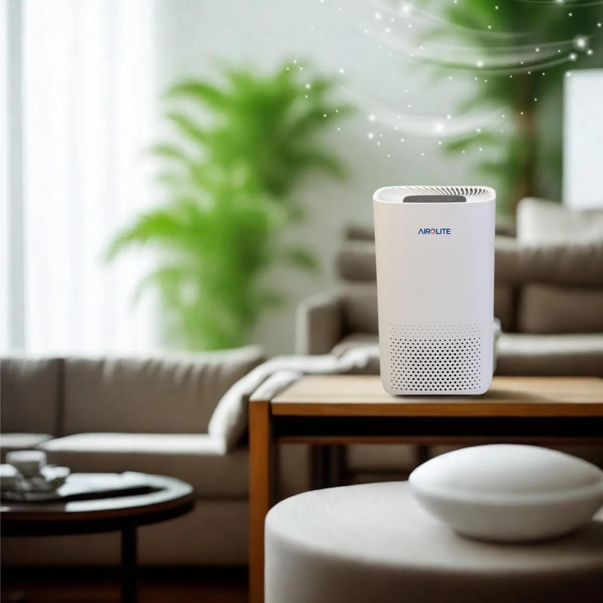 AIROLITE - Purificador De Aire Sobremesa 3 Etapas Ap-h1015 Airolite