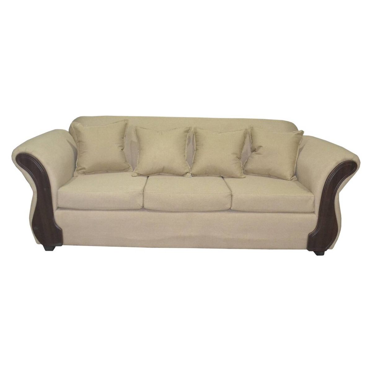 GENERICO - JUEGOS DE LIVING KATIA 3-2  BEIGE…