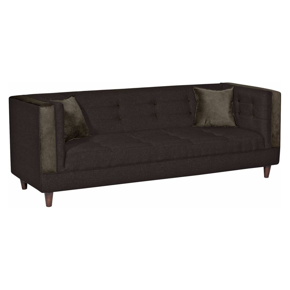 GENERICO - SOFA SANTA MONICA  2PUFF CHOCOLATE