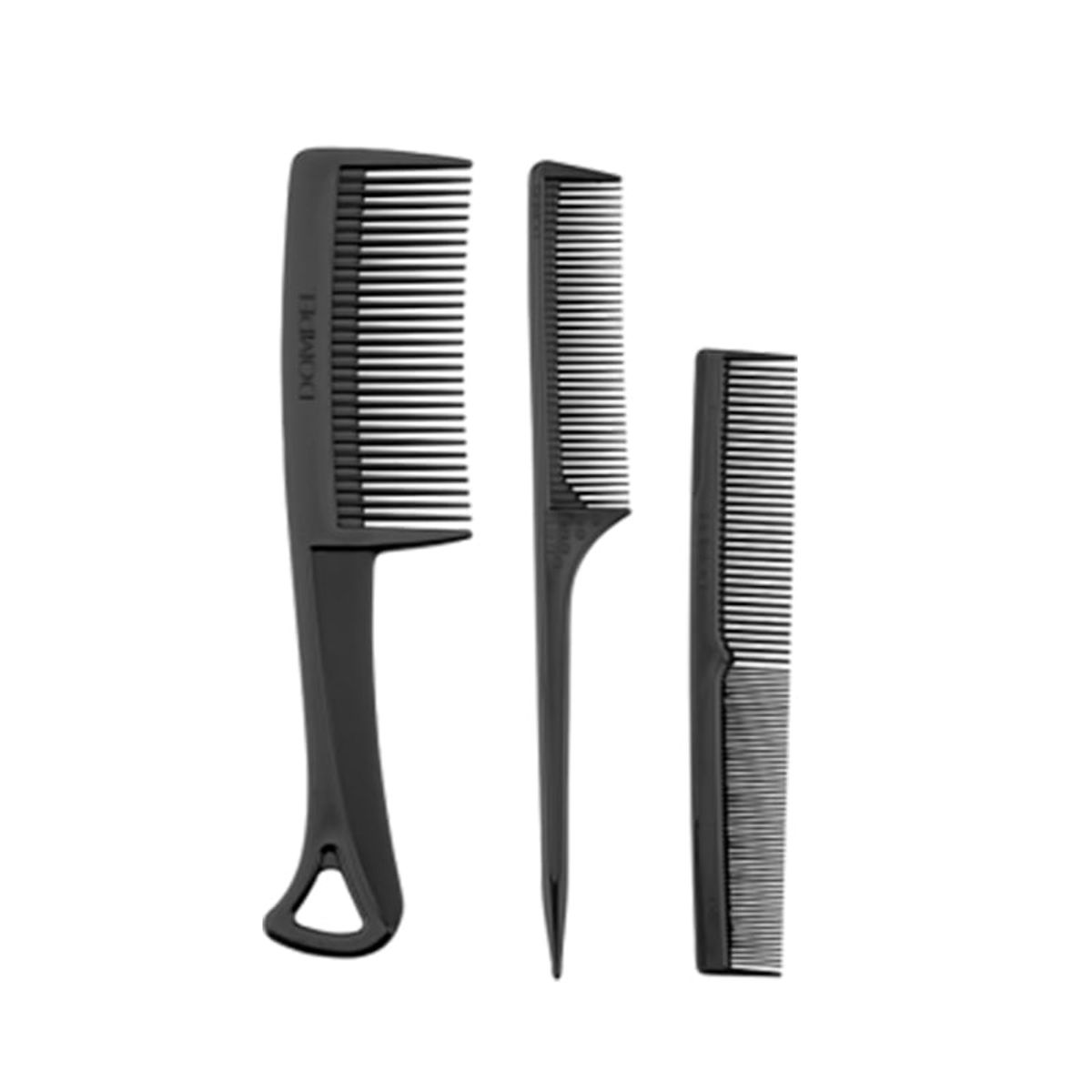 GENERICO - Kit Peines Trio Dompel Col Negro