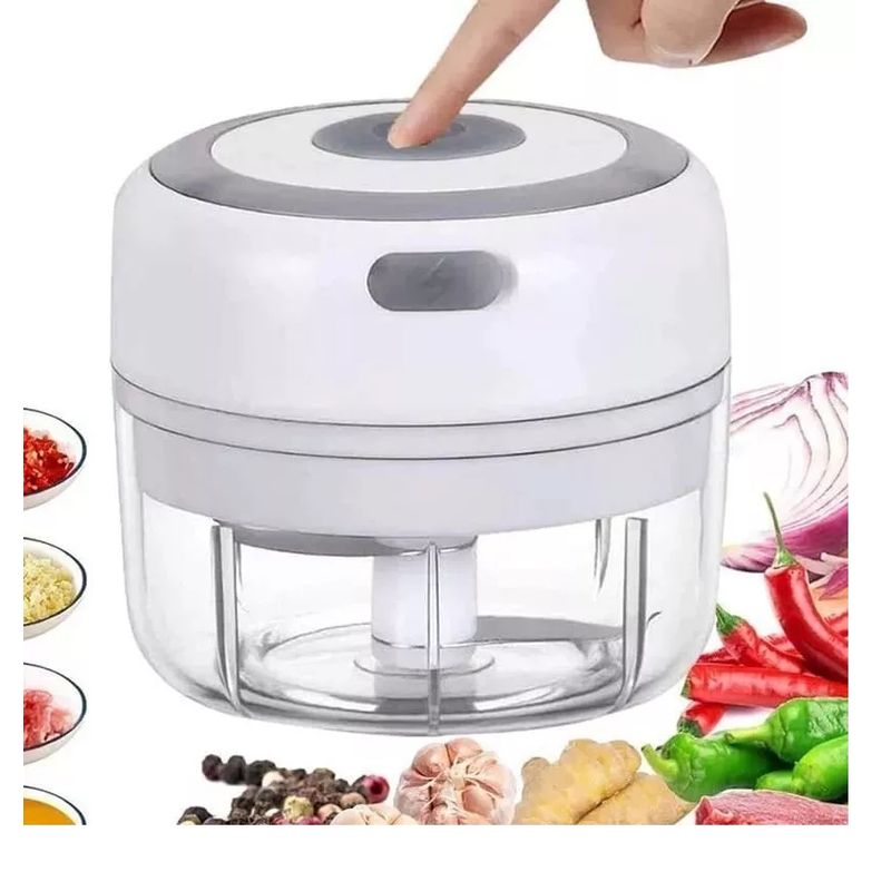 CARIBEE - Mini Procesador Alimentos Picador Eléctrico Recargable