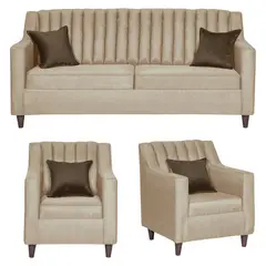 GENERICO - JUEGO DE LIVNG ISABELLA 311 BEIGE