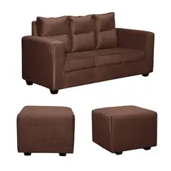 GENERICO - SOFA LORETO FELPA CHOCOLATE