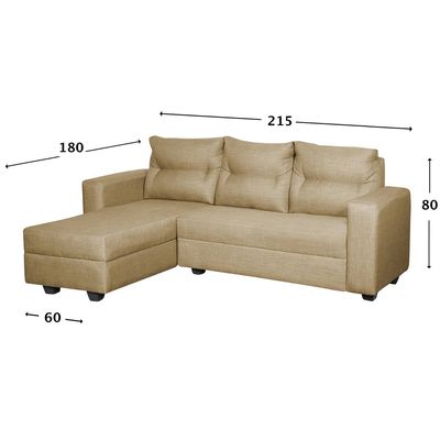 Imagen 2 del producto SOFA SECCIONAL DENNIS BEIGE