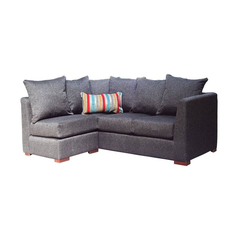 DKORA - Sofa Seccional Randall 4 cuerpos Marengo intercambiable