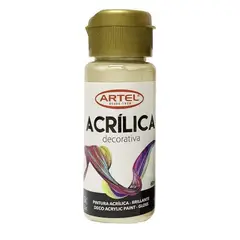 ARTEL - Fco 60ml Pin Acril Deco Meta Oro Bco 991