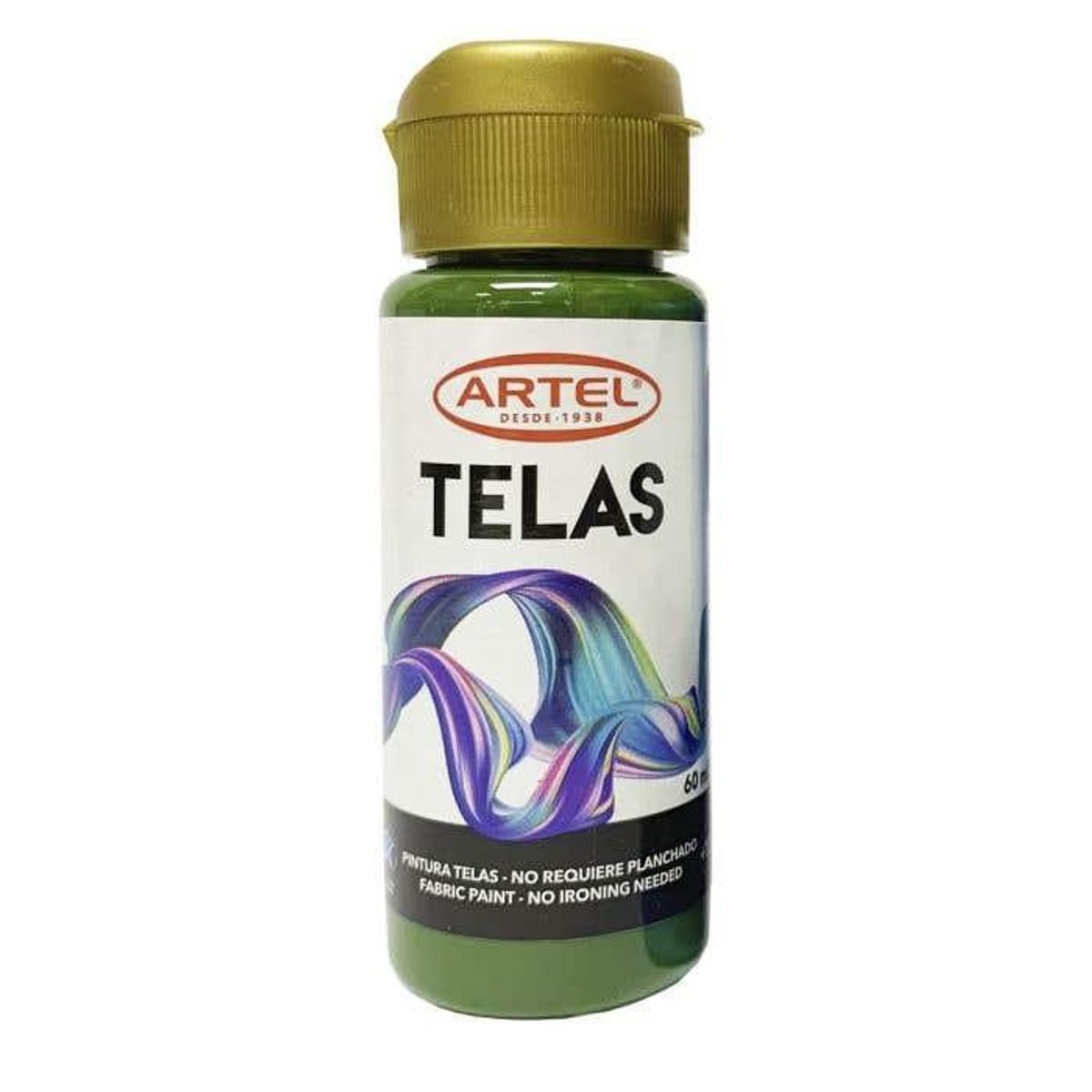 ARTEL - Fco 60ml Pint Tela verde oliv 56 s/planc ARTEL