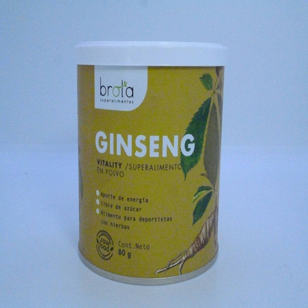 BROTA - Ginseng Vitality En Polvo Brota 80gr