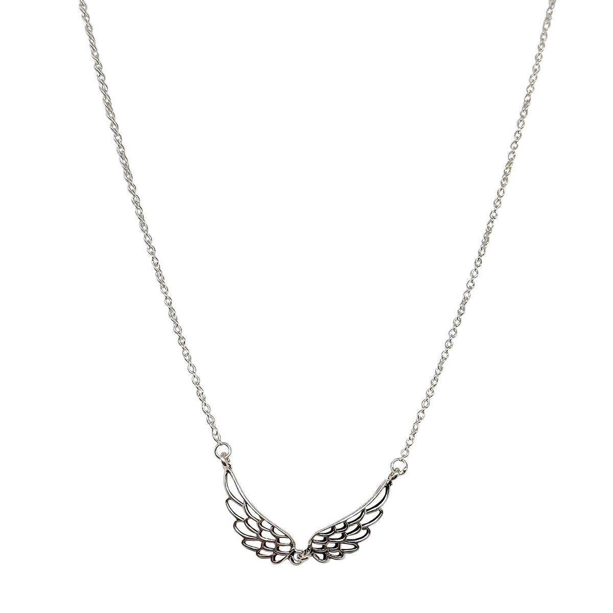 COGGIOLA - Collar Dos Alas Plata Fina 925