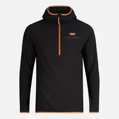 HAKA HONU - Polera Hombre Rastro Print Negro