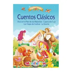 MUNDICROM - Cuentos Clasicos Alicia en el Pais de las Maravillas Caperucita Roja Los Viajes de Gulliver y La Sirenita -