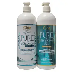 CLOE - Shampoo más Acondicionador Pack Pure Sensation 1000 Ml