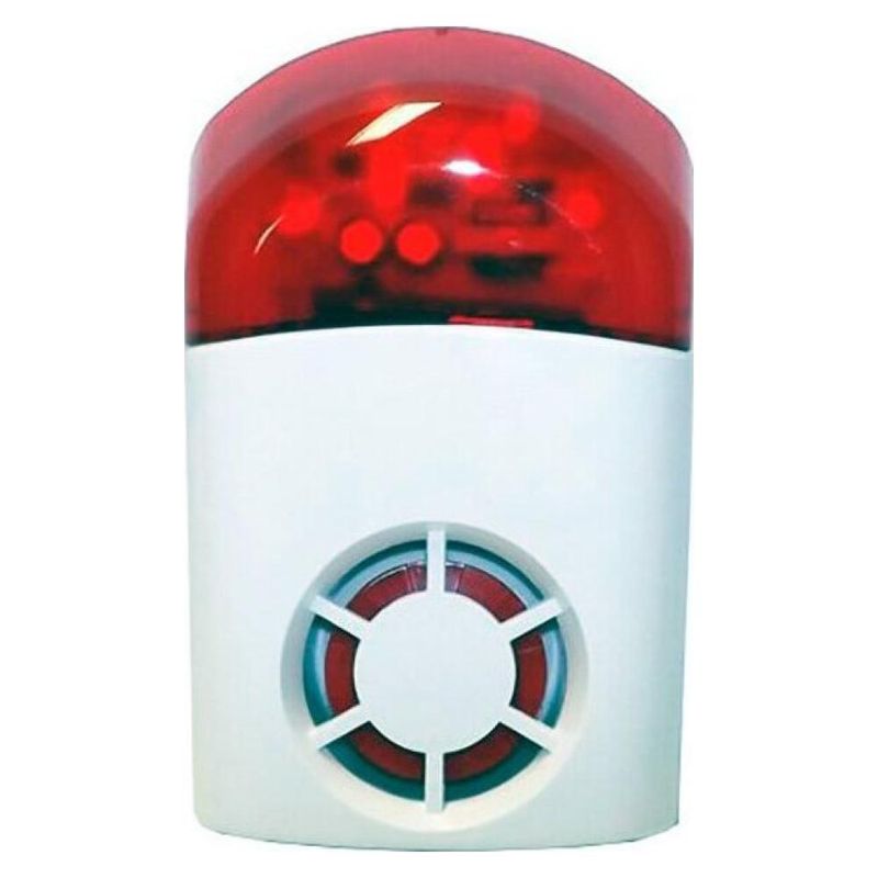 SENTINEL - SIRENA INALÁMBRICA CON LUZ Y 120 dB DE SONIDO