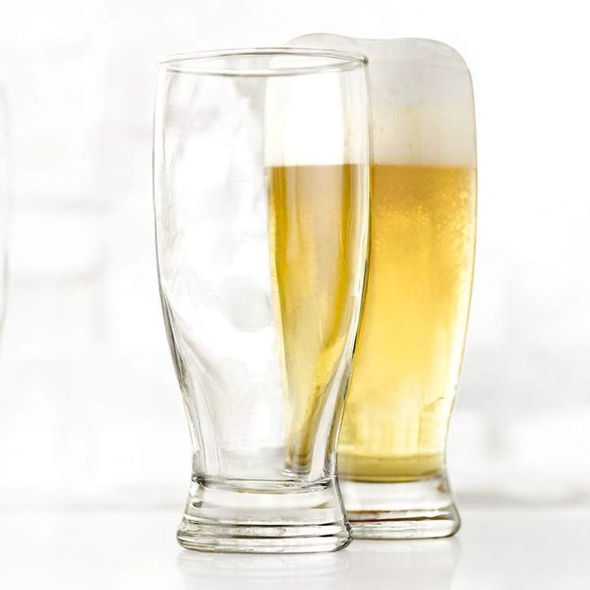 GENERICO - Set de 6 Vasos Cerveceros Bucarest 340cc - Diseño Elegante para Fiestas Familiares