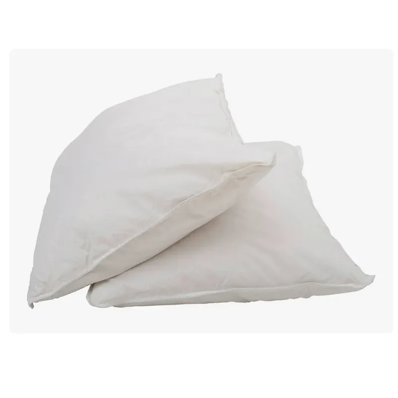 MASEL - pack 2 almohadas de plumas 50x70 hotel