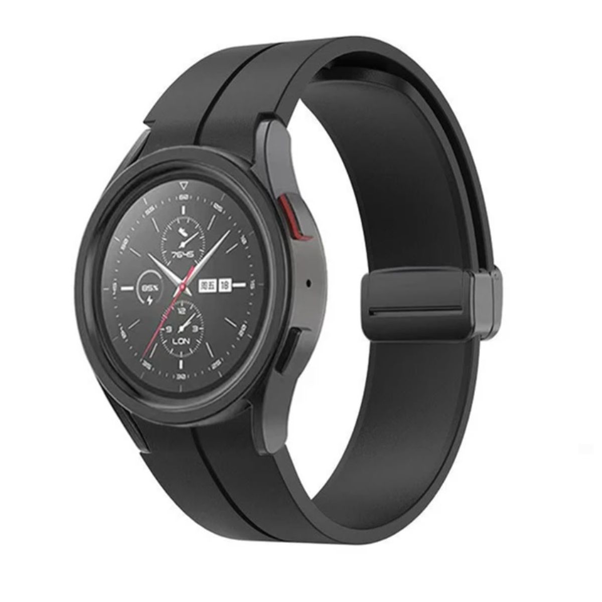 GENERICO - Correas para Galaxy Watch 5 Pro, 6 Classic Negro