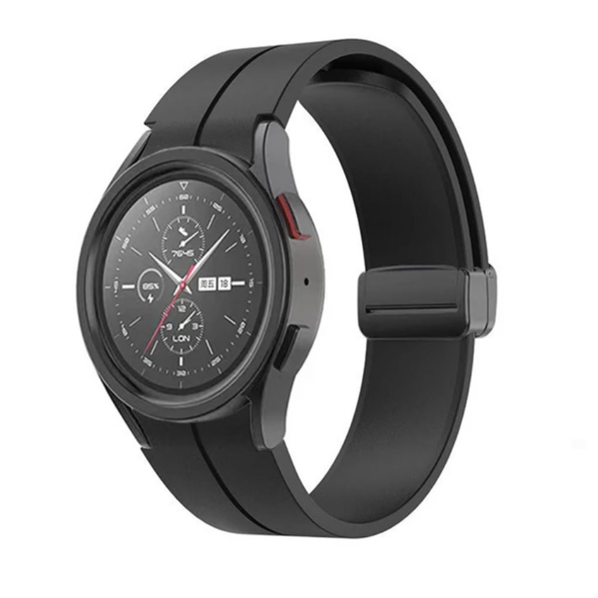 GENERICO - Correas para Galaxy Watch 5 Pro, 6 Classic Negro