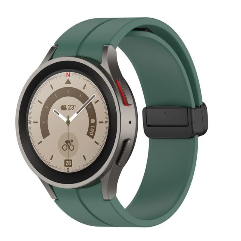 GENERICO - Correas para Galaxy Watch 5 , 6  Pro Classic 45, 46, 47mm Verde