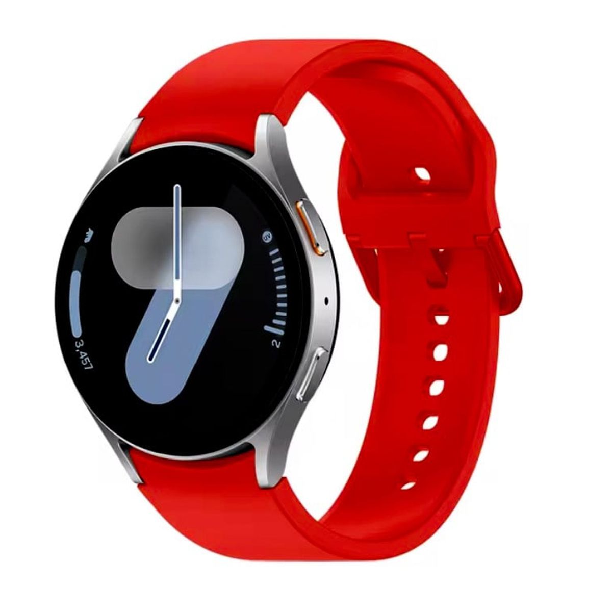 GENERICO - Correas para Galaxy Watch 7, 6, 5  y 4 Todos  Rojo