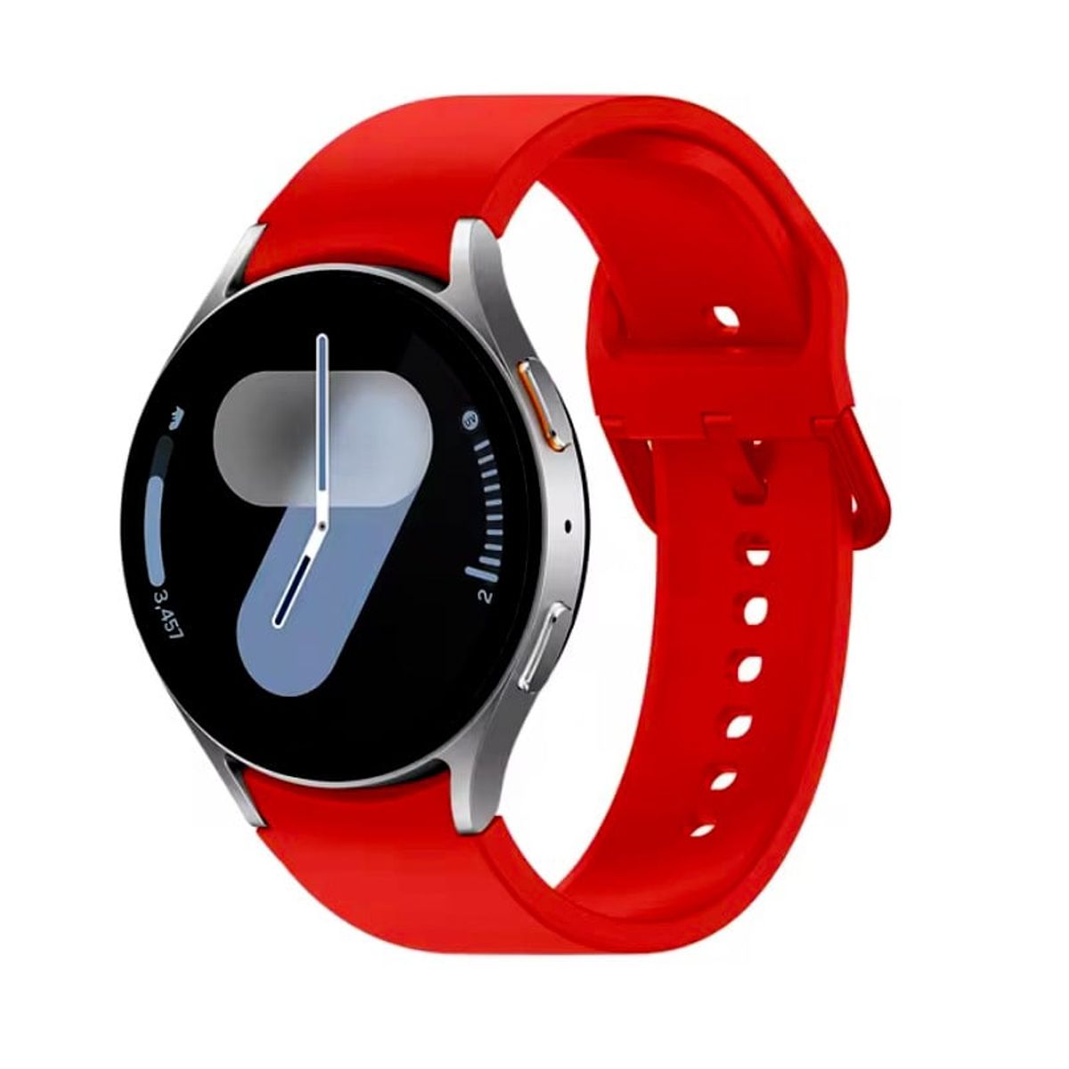 GENERICO - Correas para Galaxy Watch 7, 6, 5  y 4 Todos  Rojo