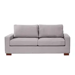LATAM HOME - Sofá Cama Livorno 2 Plazas Lino Gris Claro