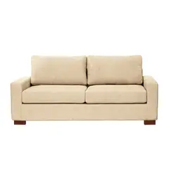 LATAM HOME - Sofá Cama Livorno 2 Plazas Lino Natural